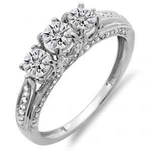 Beautiful anniversary diamond rings